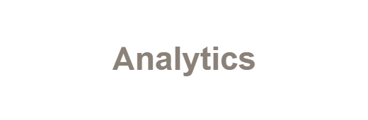 Oajex capability — Analytics